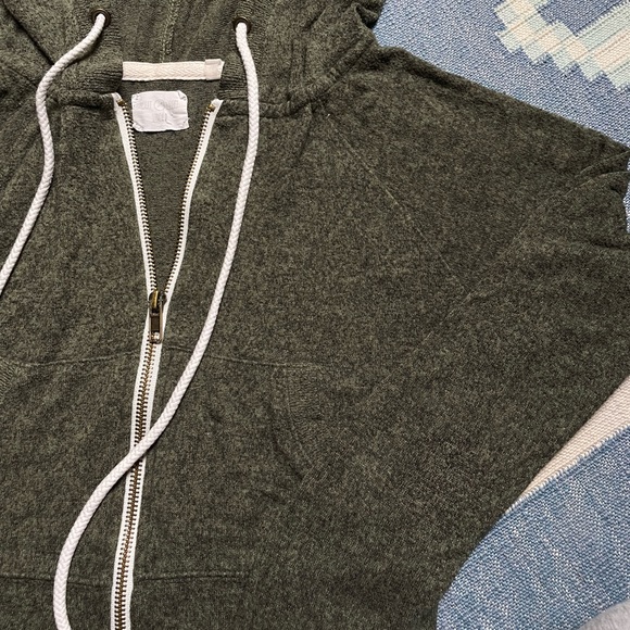 Urban Outfitters Out From Under cropped green hoodie - Picture 4 of 6